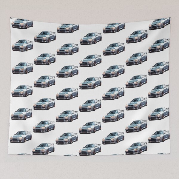 Item preview, Nissan Skyline GTR R34 Sitting Pretty designed and sold by TheBakaAnime.