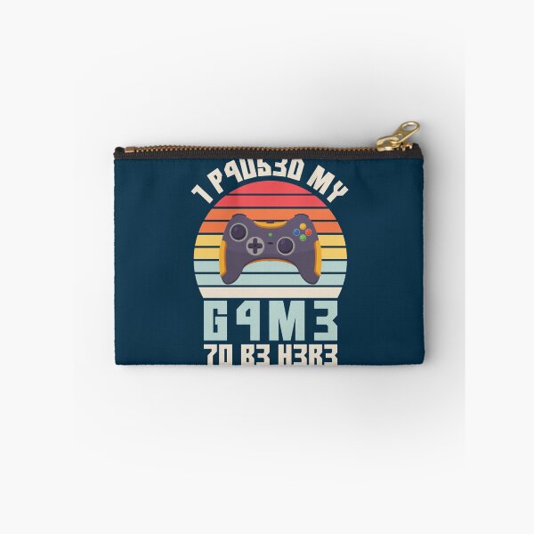 Item preview, I Paused My Game To Be Here Vintage Gamer Gift       designed and sold by Keycapkk.