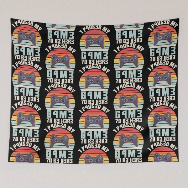 Item preview, I Paused My Game To Be Here Vintage Gamer Gift       designed and sold by Keycapkk.