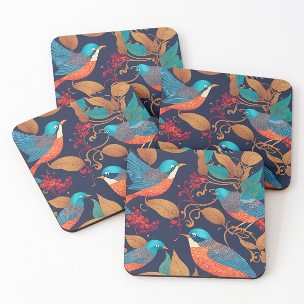 Item preview, Avian Symphony: Abstract Birds in Harmonious Composition designed and sold by Anton-H.