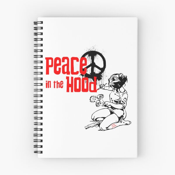 Item preview, Peace in the Hood; designed and sold by StickerApe.