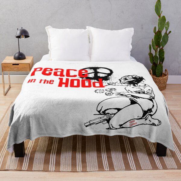 Item preview, Peace in the Hood; designed and sold by StickerApe.