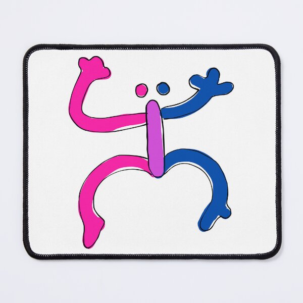 Item preview, Puerto Rico/Puerto Rican Boricua Taino Coqui Symbol Queer LGBT Bi/Bisexual Flag designed and sold by armontheroad.