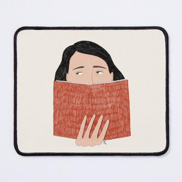 Item preview, Bookworm Woman designed and sold by burcuaksoy.