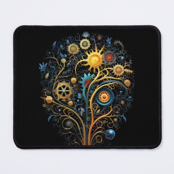 Item preview, Gears of Growth: Mechanical Plant Life T-Shirt designed and sold by JLCableStudio.