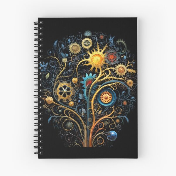 Item preview, Gears of Growth: Mechanical Plant Life T-Shirt designed and sold by JLCableStudio.