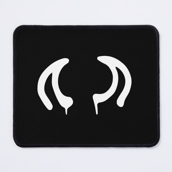 Item preview, lowlife devil horns (white) designed and sold by sarascoprox.