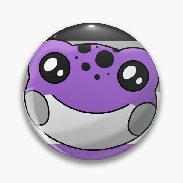 Item preview, Asexual Pride Flag Frog designed and sold by JuiceBoxFrogs.