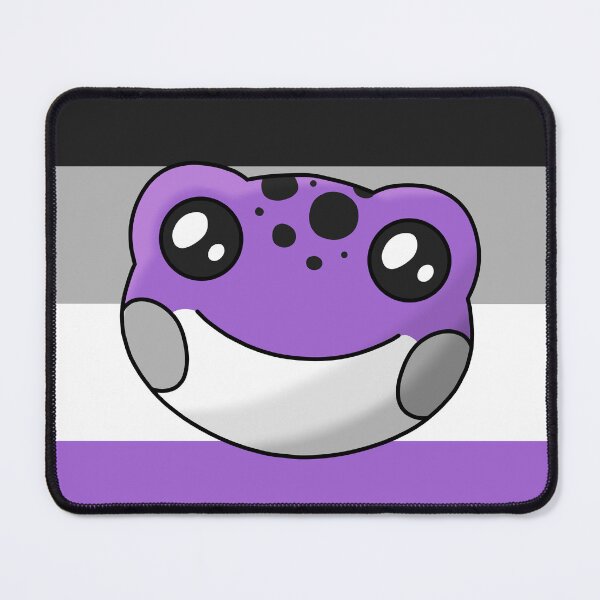 Item preview, Asexual Pride Flag Frog designed and sold by JuiceBoxFrogs.