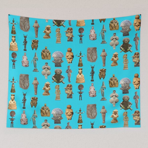 Item preview, Copy of Oh My Goddess, Teal.  designed and sold by carawalton.