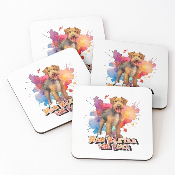 Item preview, Welsh Terrier , My Bestah for ever, for Terrier lovers, in French designed and sold by isaweb.