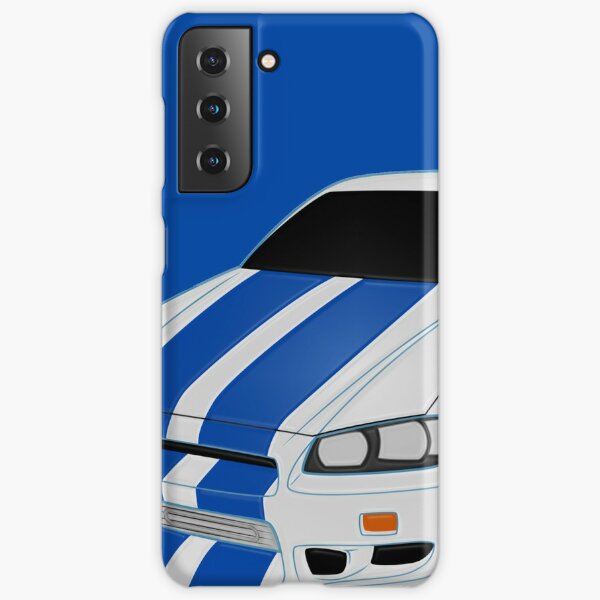 Nissan Skyline Gt R R34 Case Skin For Samsung Galaxy By Momusell04 Redbubble