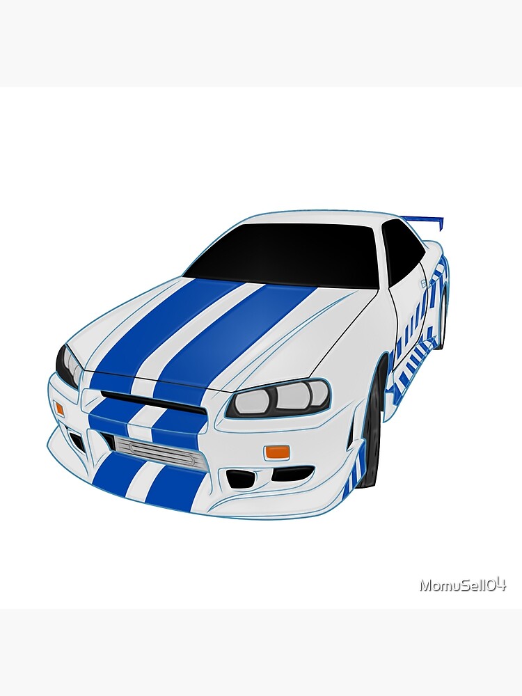 paul walker nissan skyline model