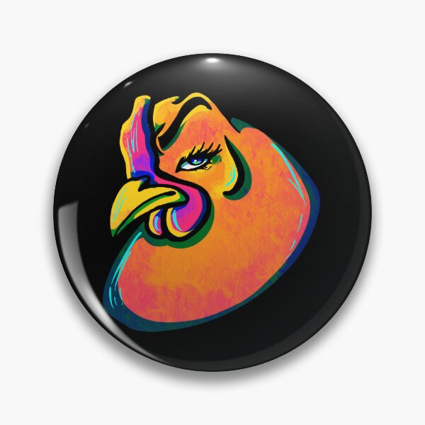 Item preview, Yassified Neon Chicken designed and sold by opalcoart.