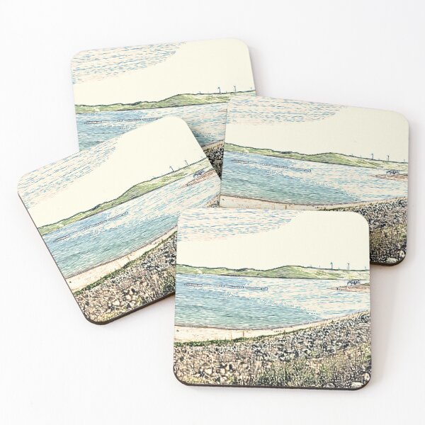 Item preview, LOS VAQUEROS RESERVOIR PANORAMA designed and sold by ArtbyRolleen.