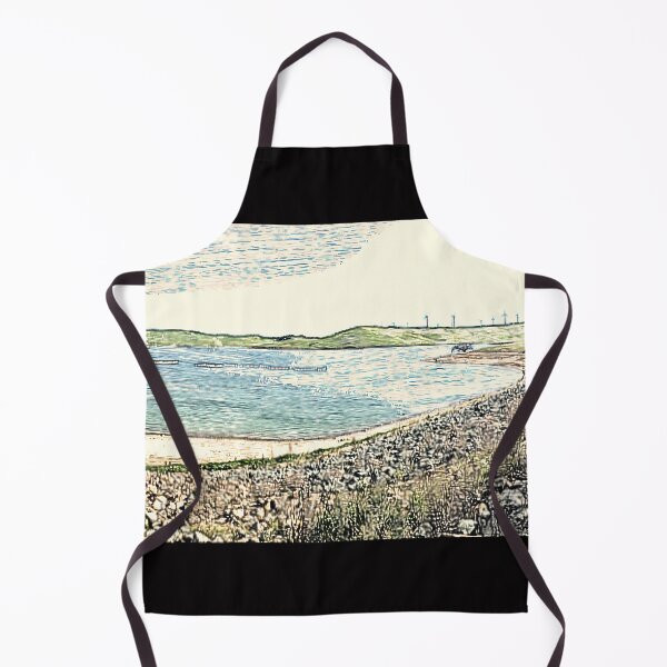 Item preview, LOS VAQUEROS RESERVOIR PANORAMA designed and sold by ArtbyRolleen.