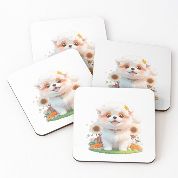 Item preview, Watercolor Funny Dog Pack Sticker designed and sold by Robert-bh.