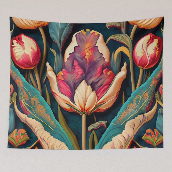 Item preview, Artistic Tapestry Blooms designed and sold by Manishakh.