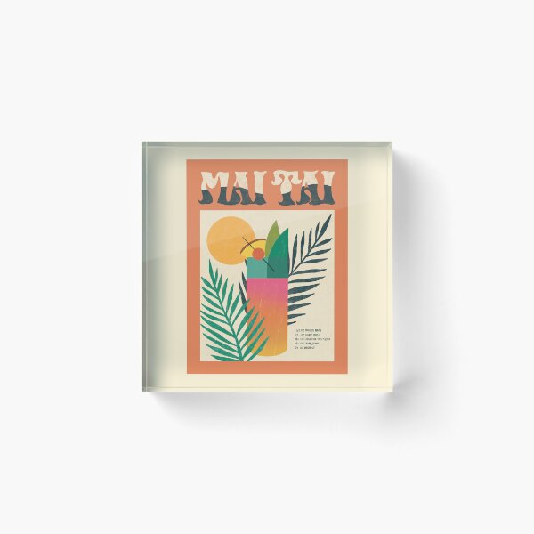 Item preview, Mai Tai Recipe  designed and sold by Haley Schulz.