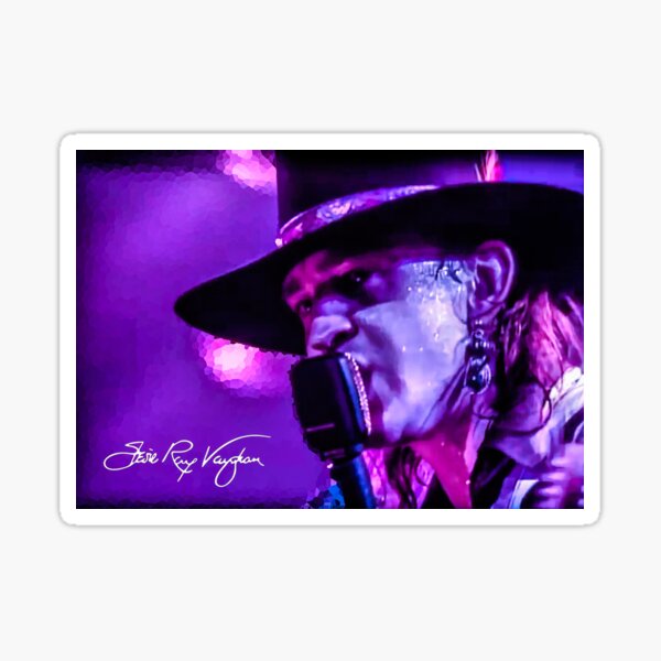 Stevie Ray Vaughan - Voodoo Chile Sticker