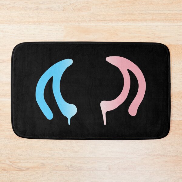 Item preview, lowlife devil horns (transgender pride) designed and sold by sarascoprox.