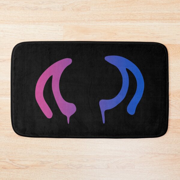 Item preview, lowlife devil horns (bisexual pride) designed and sold by sarascoprox.