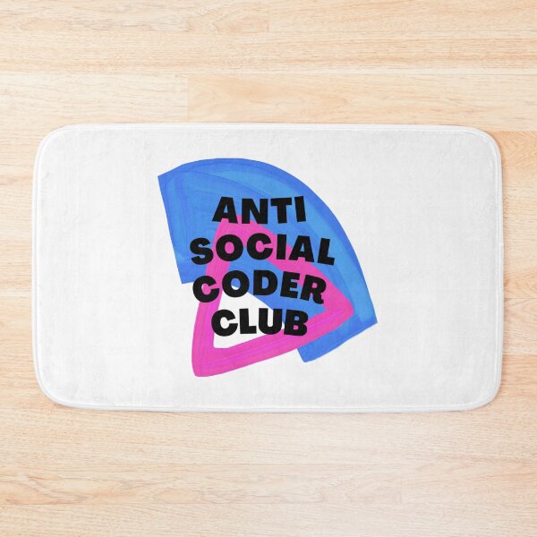 Item preview, Anti Social Coder Club  designed and sold by Keycapkk.