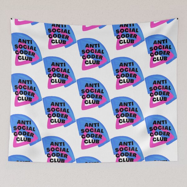 Item preview, Anti Social Coder Club  designed and sold by Keycapkk.