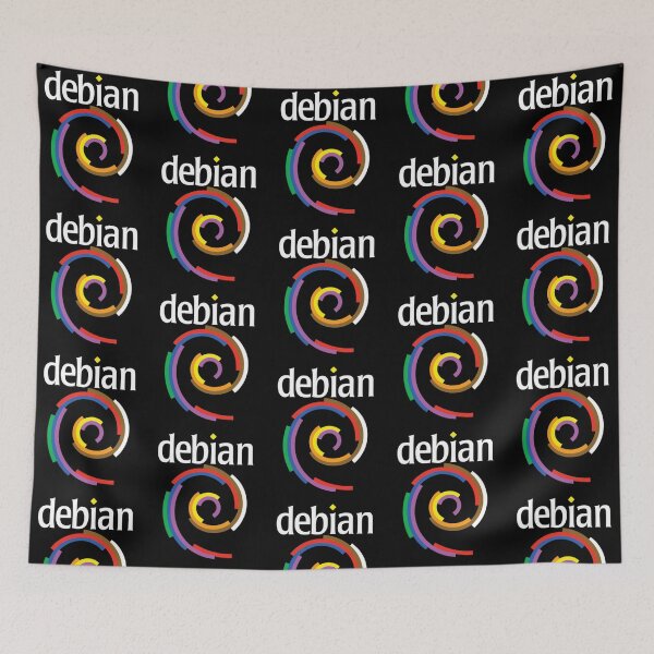 Item preview, Dark Color Debian Linux    designed and sold by Keycapkk.