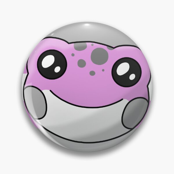 Item preview, Demigirl Pride Flag Frog designed and sold by JuiceBoxFrogs.