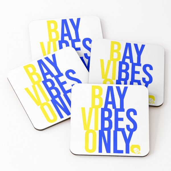 Item preview, BAY VIBES ONLY - ROYAL & YELLOW designed and sold by CITYGIRLCREATES.