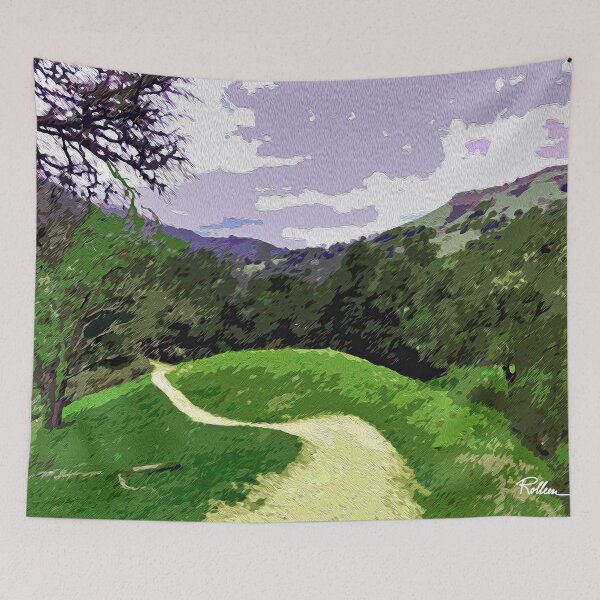 Item preview, LONG AND WINDING ROAD designed and sold by ArtbyRolleen.