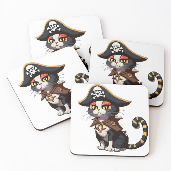 Item preview, pirate cat adventure designed and sold by czarnyfeniks.