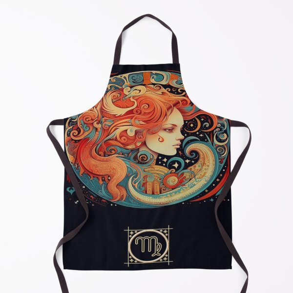 Item preview, "Virgo" Cosmic Connections: Collection of Zodiac Sign Illustrations for Astrology Lovers designed and sold by Arteola Studio.