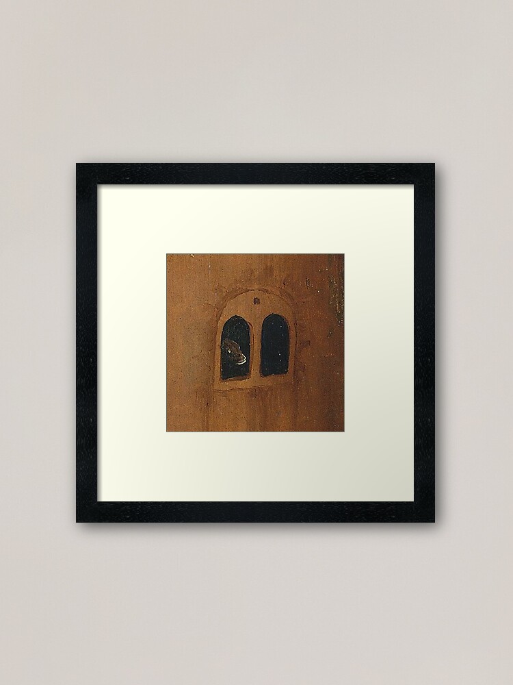 Alternate view of Hieronymus Bosch, the Haywain Triptych, panel painting, fragment, #HieronymusBosch, #HaywainTriptych, #panel, #painting, #fragment, #Bosch Framed Art Print
