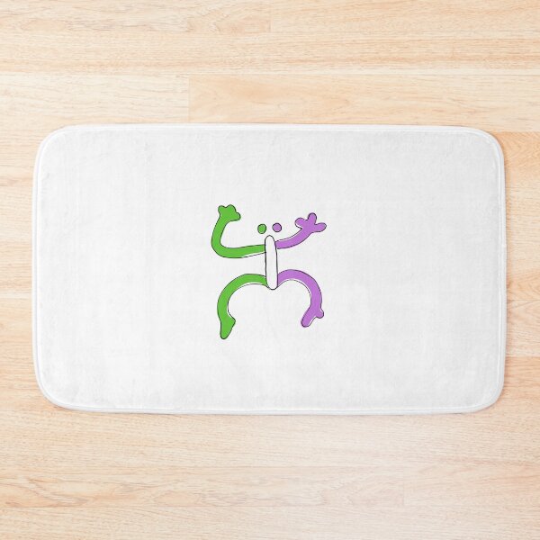 Item preview, Puerto Rico/Puerto Rican Boricua Taino Coqui Symbol LGBT Trans/Transgender Gender Queer Flag designed and sold by armontheroad.