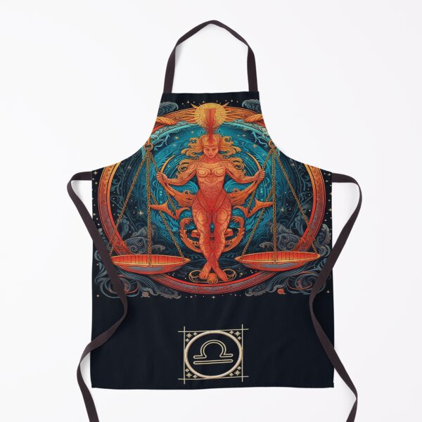 Item preview, "Libra" Cosmic Connections: Collection of Zodiac Sign Illustrations for Astrology Lovers designed and sold by Arteola Studio.