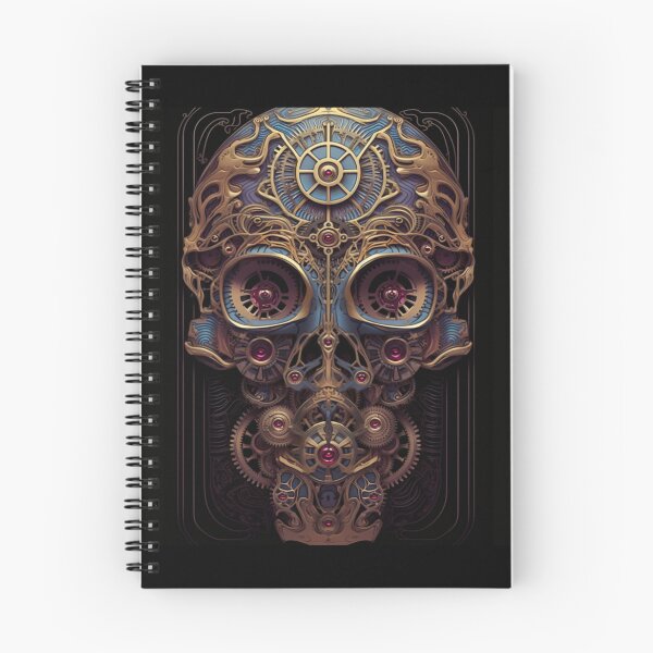 Item preview, Cerebral Circuitry: Biomechanical Brain T-Shirt designed and sold by JLCableStudio.