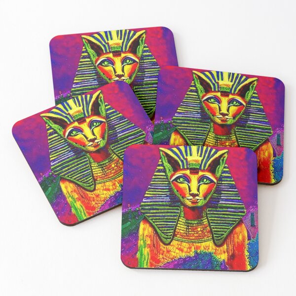 Item preview, Cat Pharaoh. Pretty cat. Abstraction. designed and sold by Natalia-Vlad.