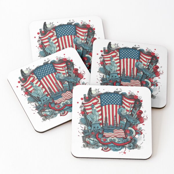 Item preview, Alegría americana: Arte para la celebración del Día de la Independencia designed and sold by Emaga Digital Studio.