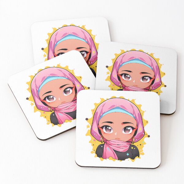 Item preview, Cute girl in hijab designed and sold by Carmillai.