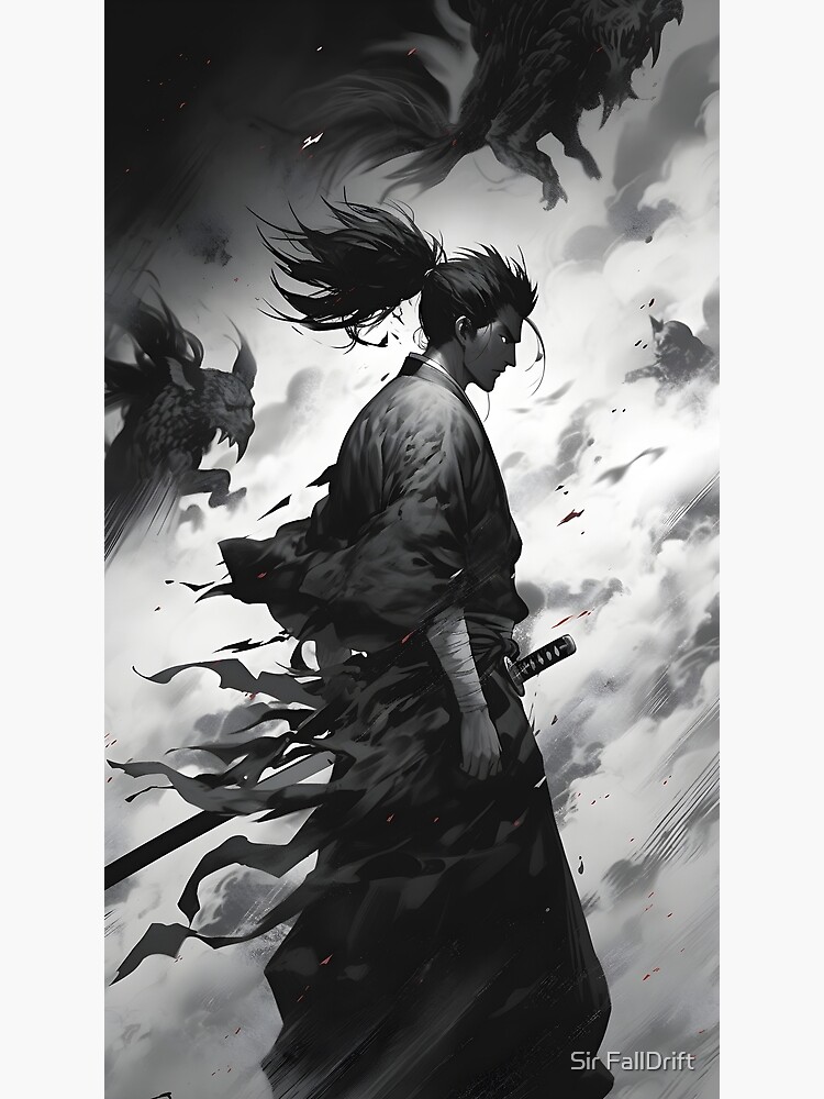 Miyamoto Musashi (Vagabond) Poster for Sale by Sir FallDrift