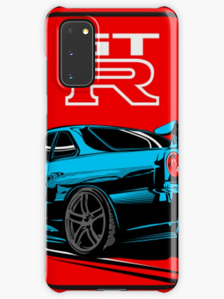 Nissan Skyline Gt R R34 Case Skin For Samsung Galaxy By Momusell04 Redbubble