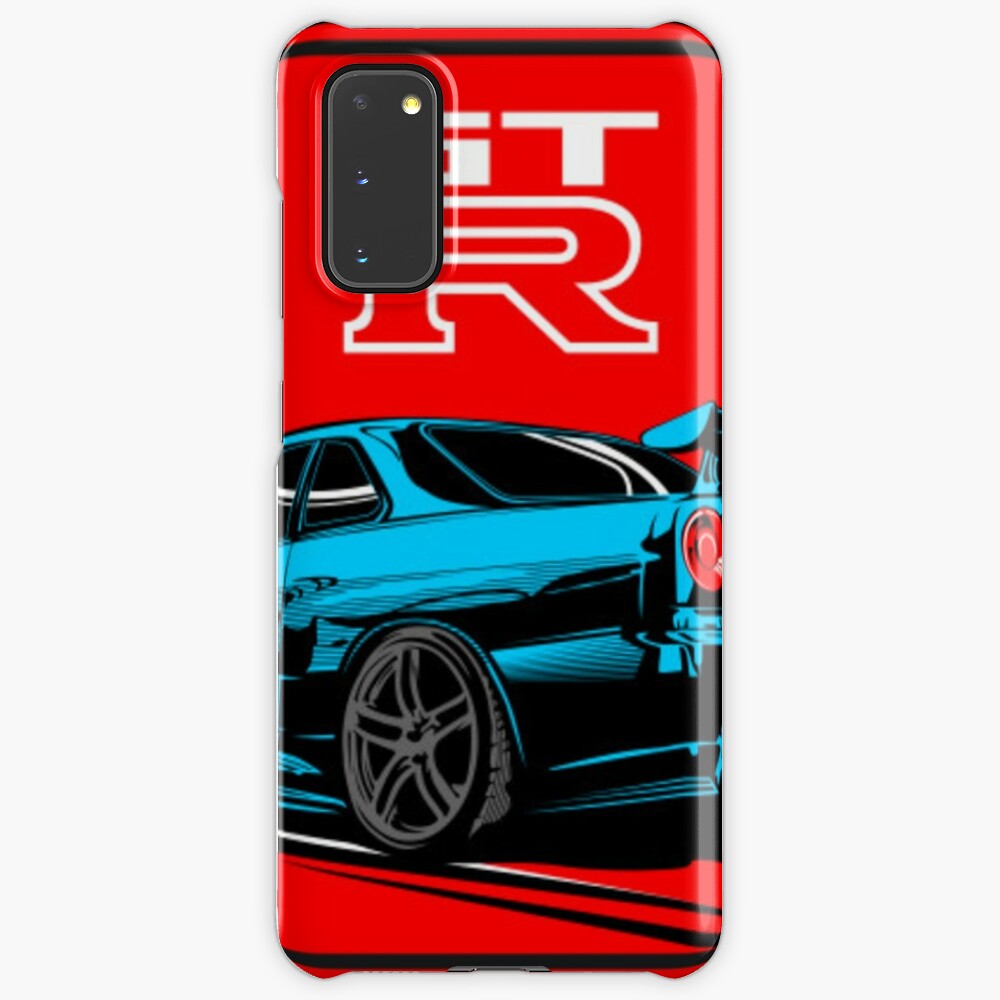 Nissan Skyline Gt R R34 Case Skin For Samsung Galaxy By Momusell04 Redbubble