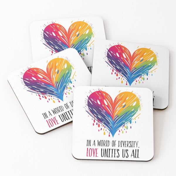 Item preview, In a World of Diversity, Love Unites Us All designed and sold by DreamBlazeStu.