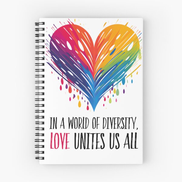 Item preview, In a World of Diversity, Love Unites Us All designed and sold by DreamBlazeStu.