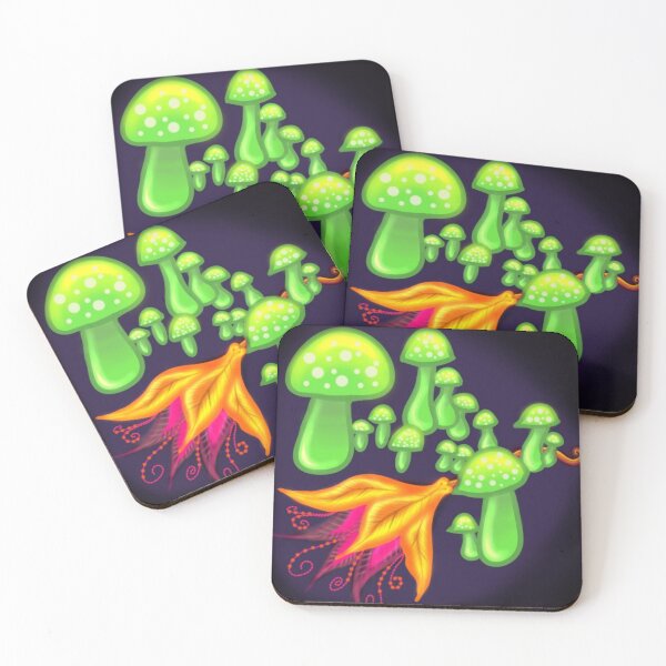 Item preview, Fungi Forest  designed and sold by BlueGlowDesign.