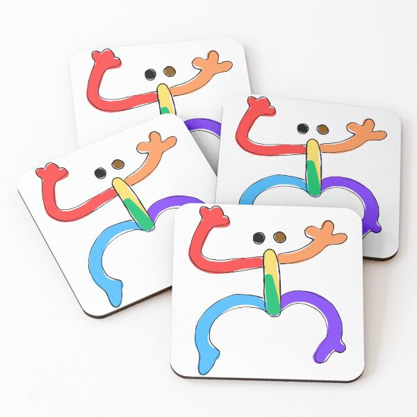 Item preview, Puerto Rico/Puerto Rican Boricua Taino Coqui Symbol Queer LGBT Inclusive Rainbow Flag designed and sold by armontheroad.