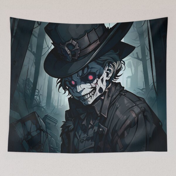 Item preview, Anime Cowboy Horror designed and sold by ByteyCreatives.