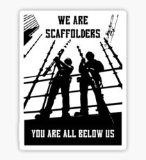 Scaffolding Stickers | Redbubble